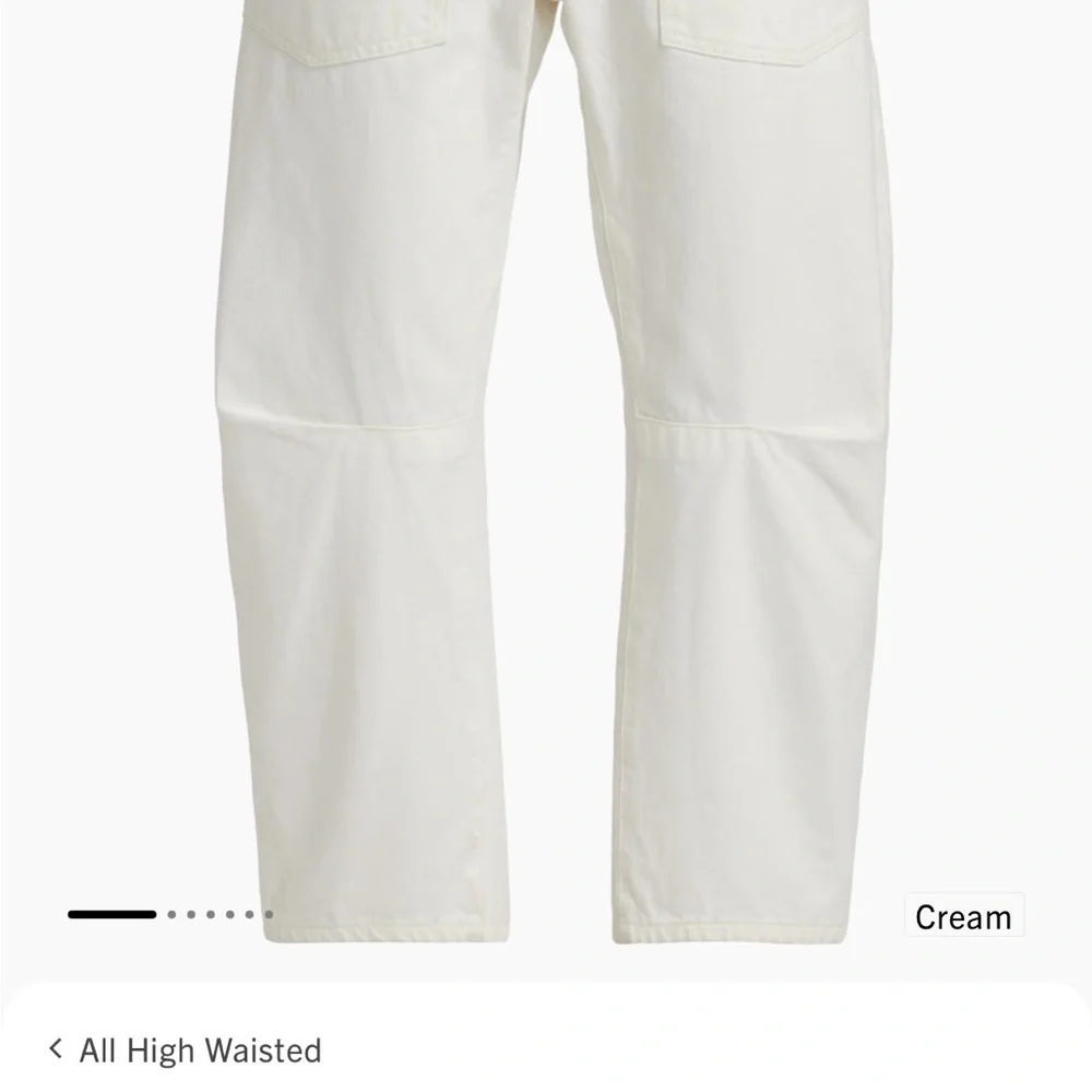 Nili Lotan Cream Trousers - Picture 2 of 5